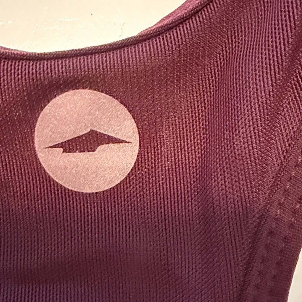 Avia Women's Maroon lined XXXL Sports Bra